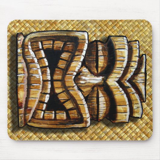 Tikiの人のマウスパッド マウスパッド (正面)