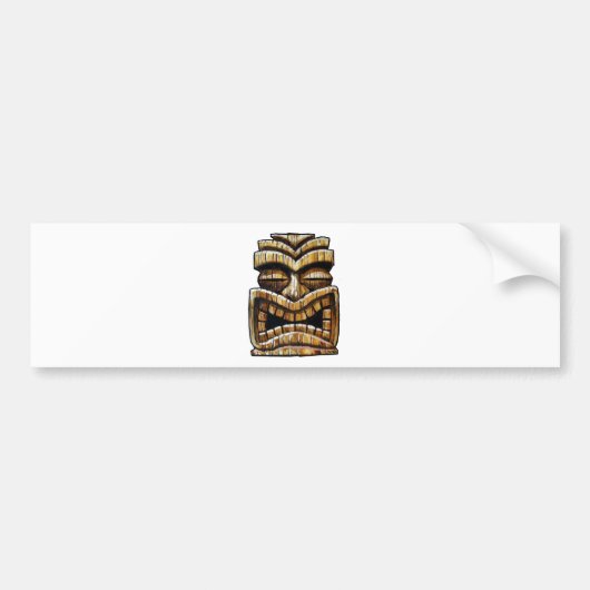 Tikiの人 バンパーステッカー (正面)