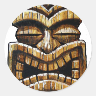 Tikiの人 ラウンドシール