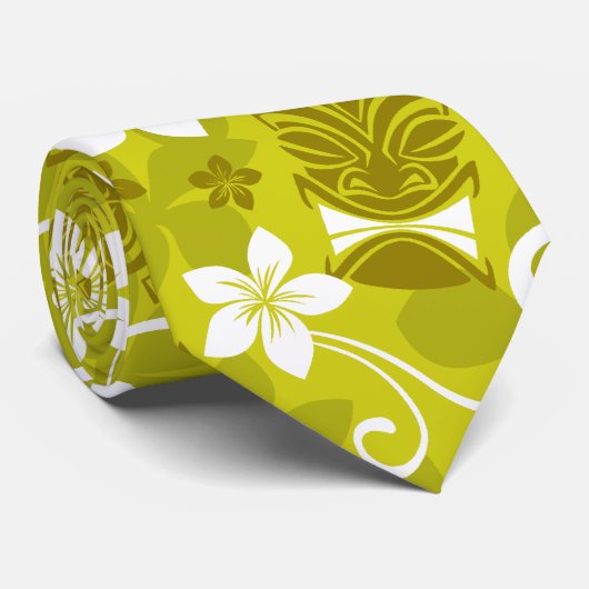 Tikiの休暇をとるタイ ネクタイ (ロール)