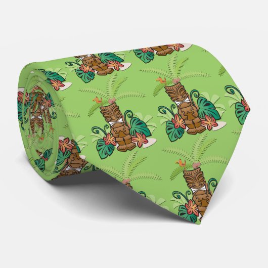 Tikiの庭のタイ2 ネクタイ (ロール)