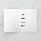 Tikiの時間招待状 招待状 (内部)