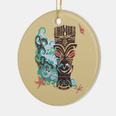 TIkiの波 セラミックオーナメント (左)