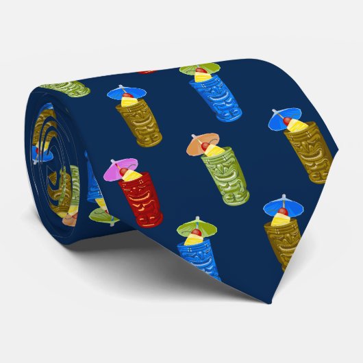 Tikiは熱帯カクテル海軍を独身の味方しました襲います ネクタイ (ロール)