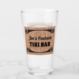 Tikiバー名Bamboo Reed Background タンブラーグラス