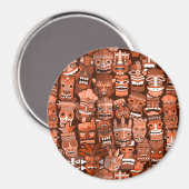 TIKIパターン3 マグネット (正面/裏面)