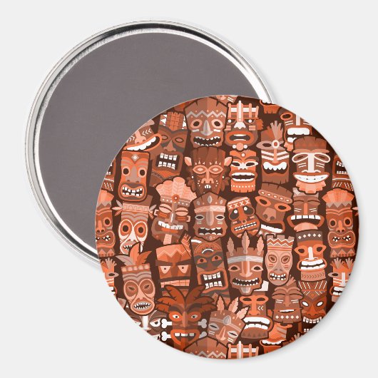 TIKIパターン3 マグネット (正面/裏面)