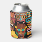 TIKIパターン5 缶クーラー (缶正面)