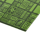 Tikiパターン カッティングボード (角)