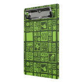 Tikiパターン ミニクリップボード (アングル2)