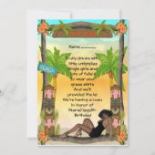 Tiki -招待状 招待状 (正面)