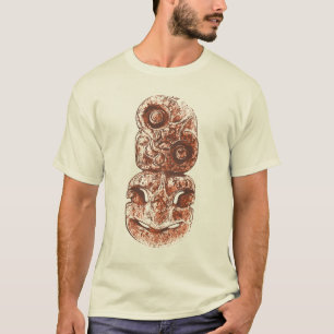 Tiki 1枚のTシャツ Tシャツ