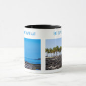 Tiki Coule & Black Lava, Big Island, Hawaii, Mug マグカップ (中央)