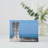Tiki Greetings, Place of Refugeing, Big Island Haw ポストカード (スタンド正面)