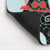 Tiki Konのファンタジーの島のマウスパッド(ロマンス色) マウスパッド (コーナー)