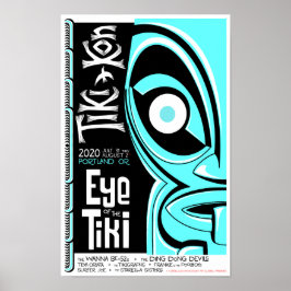 Tiki Kon: Eye of the Tiki Poster (Open Eye) ポスター