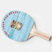 tiki luau tropical island beach  卓球ラケット (横)