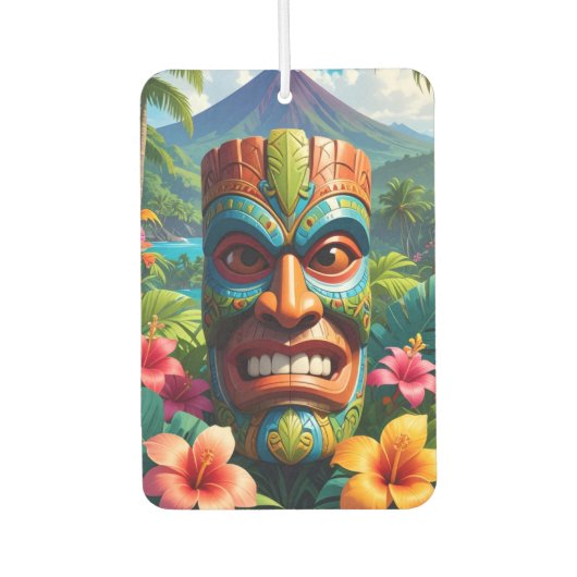 Tiki Mack カーエアーフレッシュナー (正面)