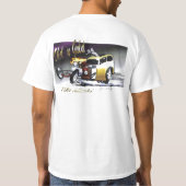 Tiki Munki古いnの金ゴールド Tシャツ (裏面)