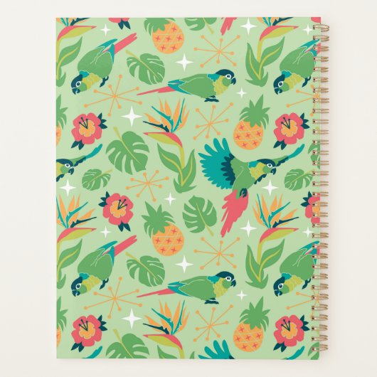 Tiki Parrot プランナー手帳 (裏面)