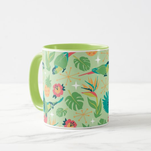 Tiki Parrot Mug マグカップ (正面左)