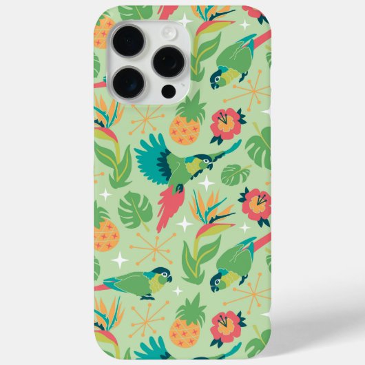 Tiki Parrots Case-Mate iPhoneケース (裏面)