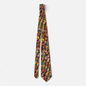 TIKI Pattern 4 ネクタイ (裏面)