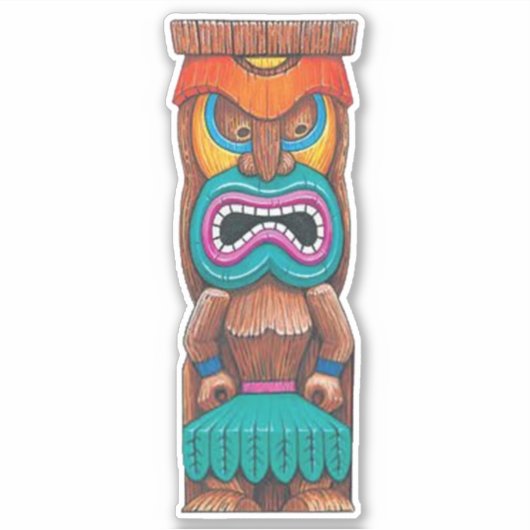Tiki Totem 2シール シール (正面)