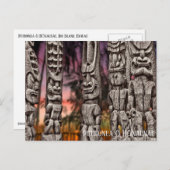 Tiki Tribal Councilドラマチックな空、ポストカード ポストカード (正面/裏面)