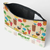 Tiki Tropical Cocktails アクセサリーポーチ (見開き)