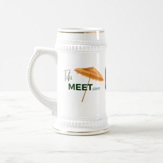 TikiMeet.com - Talk-Tiki Mug/Stein ビールジョッキ (左)