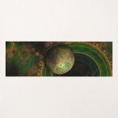 TikTokの4次元Steampunk時間コントラクション ヨガマット (正面(横))