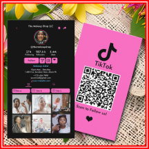 TikTok QRコードでつながる