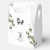 Til Deathゴシックハートフローラ結婚スカル フェイバーボックス (オープン)