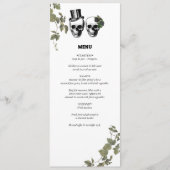 Til Deathゴシックハートフローラ結婚スカル メニュー (正面)