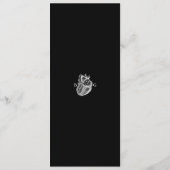 Til Deathゴシックハートフローラ結婚スカル メニュー (裏面)