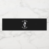 Til Death Do私たちパーツ骨格手の保持Anatomi ペットボトルラベル (シングルラベル)