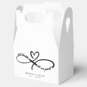 Til Death Do Usパーツインフィニティシンボルハート結婚ズ フェイバーボックス (オープン)