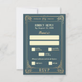 Til Death Do UsパートRSVP 出欠カード (正面)