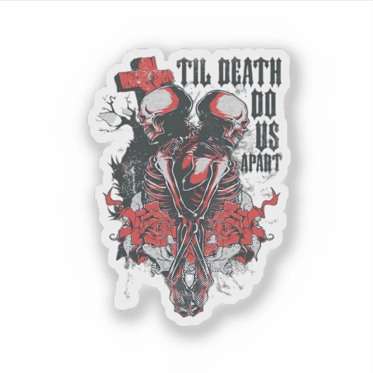 Til Death Do Us Apart シール (正面)