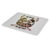 Til Death Do Us Part：新郎新婦スケルトン カッティングボード (角)