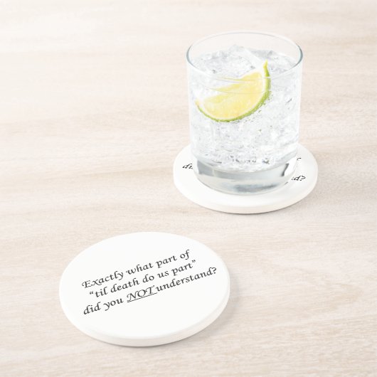 Til Death Do Us Part Coaster コースター (側面)
