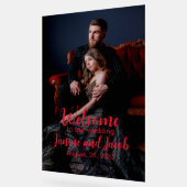 Til Death Do Us Part Darkゴシックムーディウェルカムサイン アクリルサイン (傾斜)