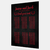 Til Death Do Us Part Darkゴシックムーディシーティングチャート アクリルサイン (傾斜)