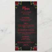 Til Death Do Us Part Darkゴシックムーディ結婚ーズ メニュー (正面)