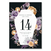 'Til Death Do Us Part | Halloween Wedding テーブルナンバー (裏面)