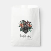 Til Death Do Us Part Skull Halloween Bridal Shower フェイバーバッグ (正面)