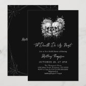 Til Death Do Us Party ブライダルシャワー招待状 招待状 (正面/裏面)
