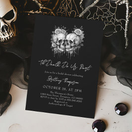 Til Death Do Us Party ブライダルシャワー招待状 招待状