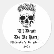 'Til Death Do Us Party 女子会ステッカー